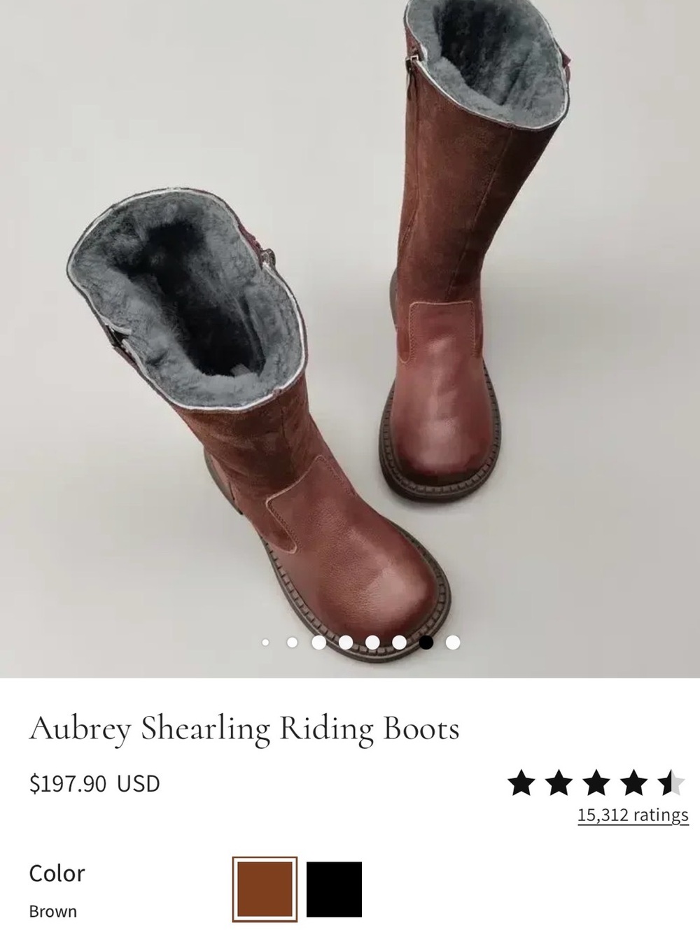 Riding Boots - Brown